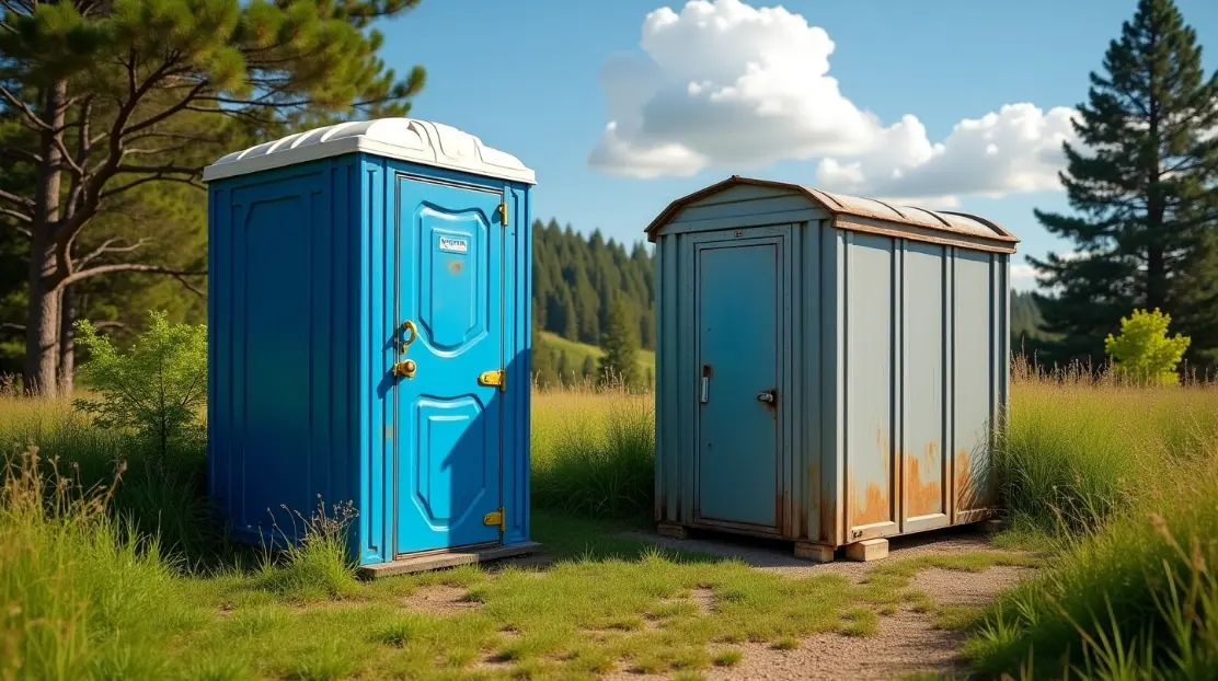Dumpster Toilets vs. Traditional Porta Potties: What’s the Difference?
