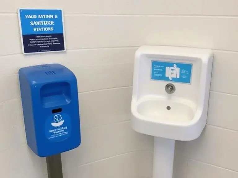 Handwashing & Sanitizer Stations